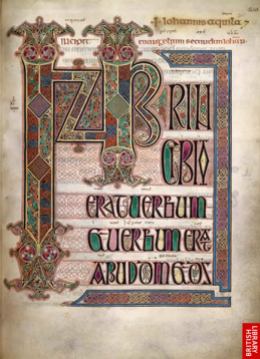 4. Lindisfarne Gospels
